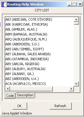 Users of the previous legacy Routing Map system will remember asterisk (*) symbols indicating the beginning and end of a routing line. Click Figure 31 Location Editor screen Click the values.