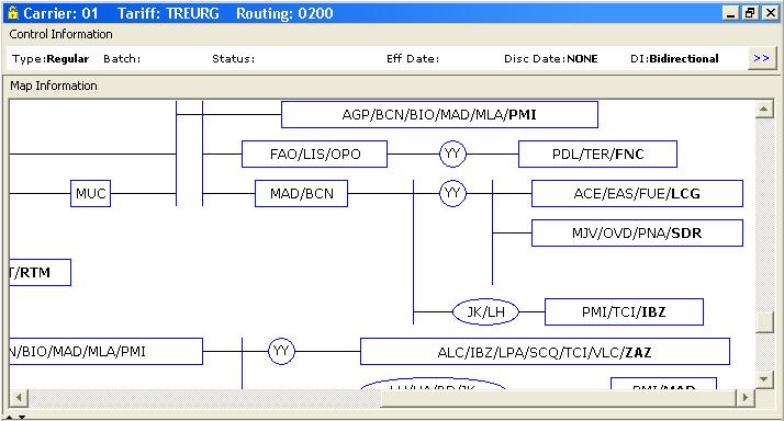 Modifying Routing Maps Adding a Reference Option You must be in Modify mode of a map in order to use the reference option.