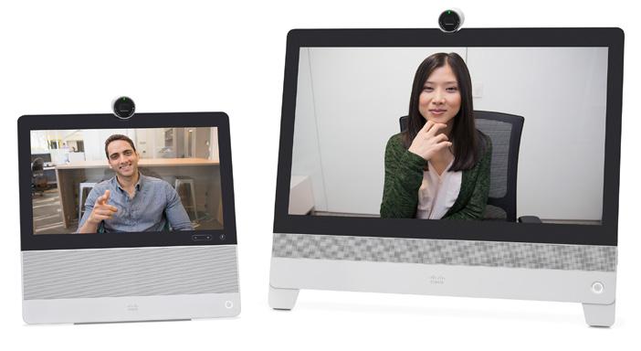 Cisco offers a range of certified Cisco video room devices that can be connected to the Cisco Spark service.