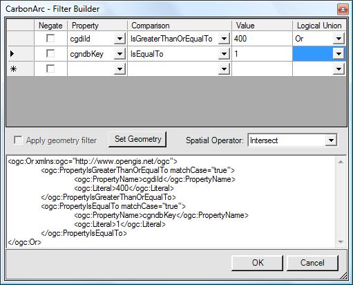 Tip: The filter Builder tool is designed to