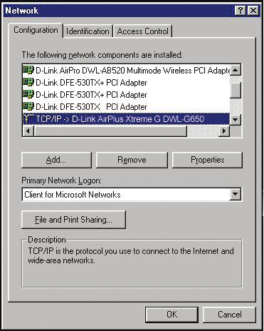 For Windows Me and 98se users: Click Internet Protocol (TCP/IP) Go to Start > Settings > Control Panel > Double-click on the Local Area Connection