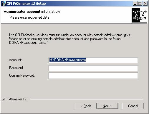 If you change your password after installing GFI FAXmaker, you must update the password for the GFI FAXmaker services from the Services Control Panel as well; otherwise the GFI