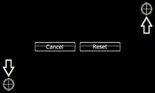 To reset to the initial status, touch [Reset]. * If you select [Advanced] for Select Mode, the following screen appears.