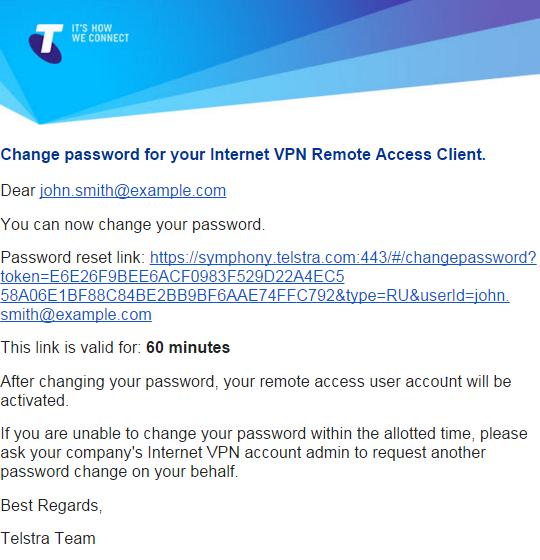 Step 2 change your password to activate your account You ll receive a second email requesting you reset your password and activate your account.