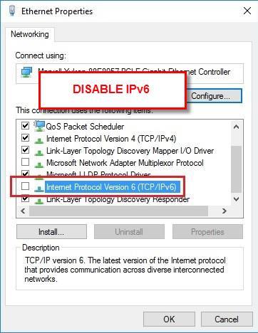 Disable IPv6 on network interface on all GoPrint servers Solution #2: The GTX server and client workstations must have the proper Host A record and PTR record in DNS.