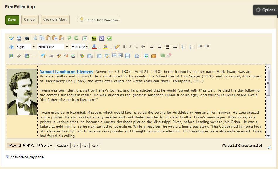 Blackboard Web Community Manager Classic Apps Editor Introduction Within this document, we provide you with best practices for working in the Classic Apps Editor.
