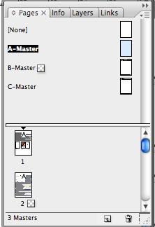 Pages Palette. You can set all the margins in this menu. If you need to set margins that are not all the same, press the chain button to unlink the settings.