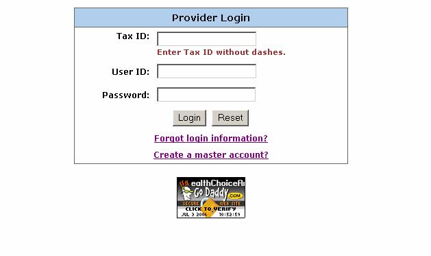 Provider Services Area Forgotten Password 22 When/If you forget your account password Passwords will not be retrieved,