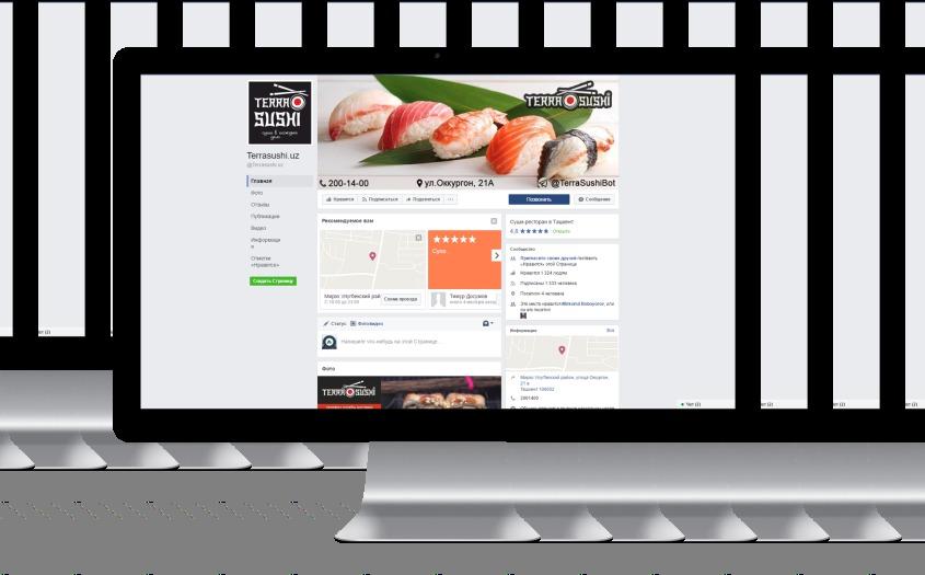 Our projects on Internet Advance Terrasushi.