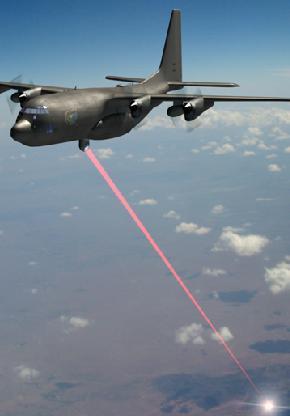 Laser Laser communications work by having two laser devices in direct line of sight to each other.