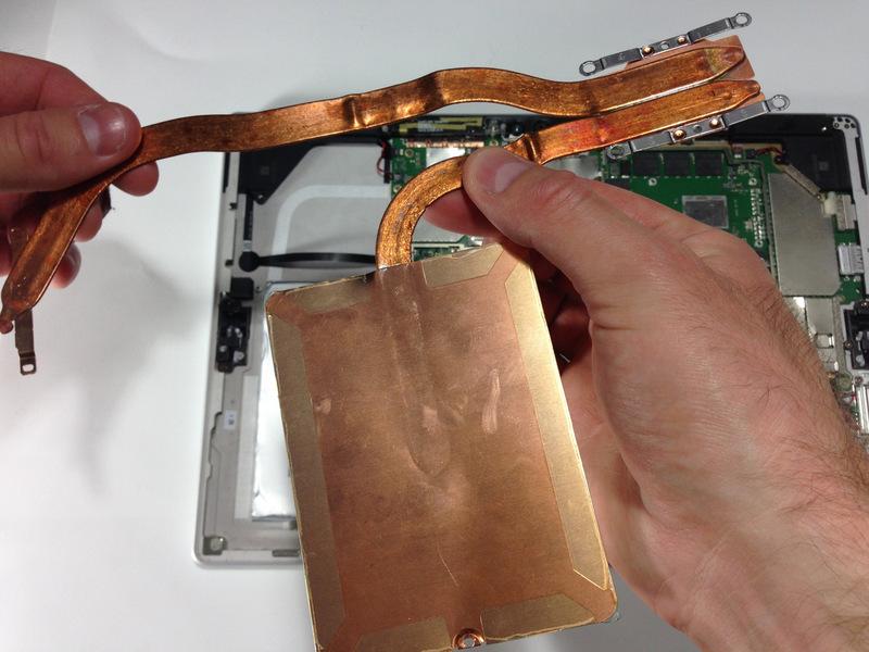 entire heat sink by lifting it