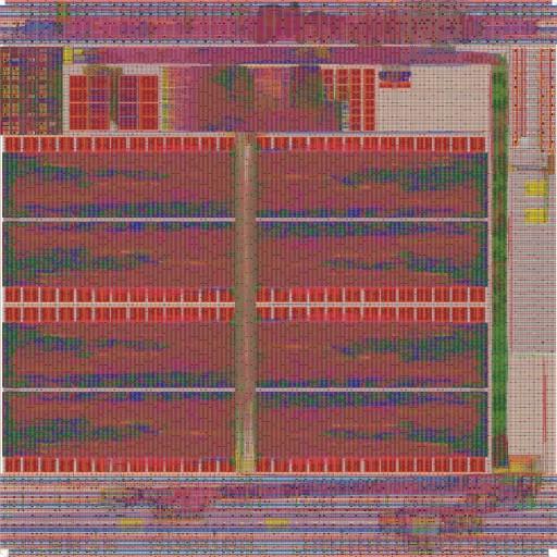 13µ process, 8-layer metal (copper) 47% logic, 53% memory More logic than most processors!