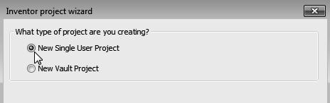 Click Next to proceed with the next setup option. 4. In the Project File Name input box, enter Parametric-Modeling as the name of the new project. 5.