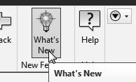 Started toolbar options activated.