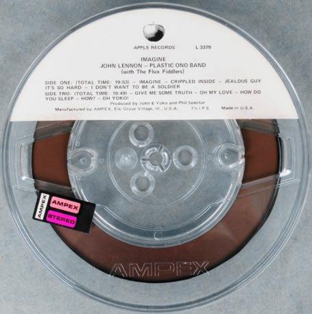 Capitol (Ampex) stopped issuing new reel tapes in late 1971, but the format survived for possibly ten more years