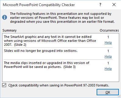 PowerPoint 2016 Advanced Page 179 Close the presentation.