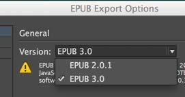 EPUB3 Direct export from