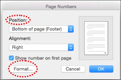 Inserting Page Numbers (and formatting them) Insert >> Page Number LIBRARY AND LEARNING SERVICES FORMATTING YOUR DOCUMENT www.eit.ac.nz/library/ls_computer_macword2016_pagenumbers.