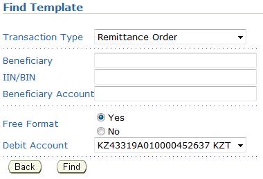 On the next form, click «Create». Choose the type of document which you need to create (in our case, let s choose «Remittance order»).
