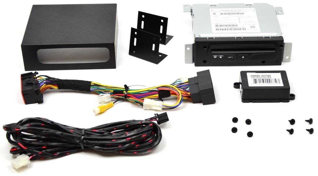 Chrysler/Dodge/Jeep Remote Add-On CD player for RA1, RA2, RA3, or RA4 radios (Kit # 5000-8750) 2013-current RAM truck and Viper; 2015-current Charger, Challenger, and 300; 2017 Pacifica Please read