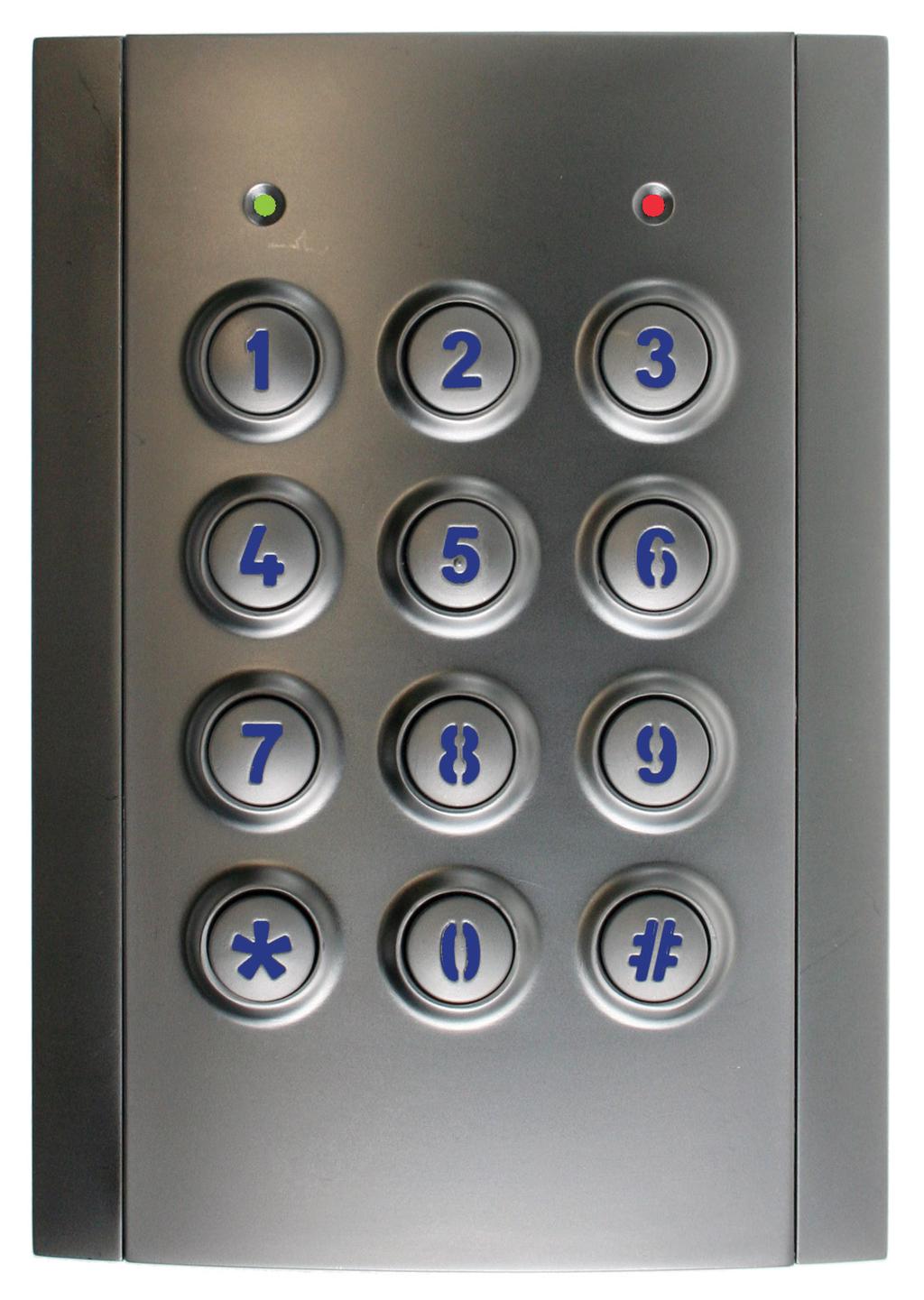 CP150B - Vandal & Weather Resistant Keypad The CP150B keypad provides alarm and or access control functionality when used on selected Solution security control panels.
