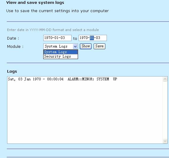 The following table describes the parameters of this page. Field Description System Information DSL Firmware Version The hardware version of the modem.