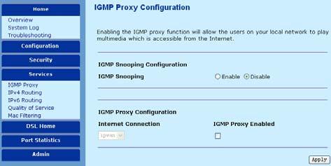 request of the terminal. After disposing, the information is transmitted to the super-level router. The system acts as a proxy for its hosts after you enable IGMP proxy. 3.6.2 
