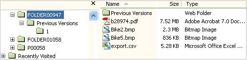 Agile Drive User Guide 2. Add a File in FOLDER00947. The folder now contains four files. Screen 2: Add a file 3. Wait for a few seconds and Refresh (press Ctrl+F5) the Explorer view.