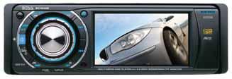 6" WIDESCREEN TFT MONITOR WITH USB AND SD MEMORY CARD PORTS AND FRONT PANEL AUX INPUT DROP-DOWN FULL DETACHABLE FRONT PANEL BV7945B BLUETOOTH -ENABLED IN-DASH DVD/MP3/CD AM/FM RECEIVER