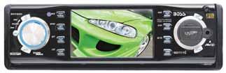 DROP-DOWN FULL DETACHABLE FRONT PANEL BV7300 IN-DASH DVD/MP3/CD AM/FM RECEIVER WITH 3.