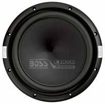 SUBWOOFERS Boss ONYX Subwoofer series is designed to be one of the