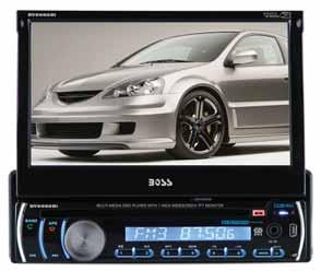 IN-DASH DVD RECEIVERS WITH MONITORS BV9986BI BLUETOOTH -ENABLED FULL ipod CONTROL IN-DASH DVD/MP3/CD AM/FM RECEIVER WITH MOTORIZED FLIP-OUT 7" WIDESCREEN TOUCHSCREEN TFT MONITOR WITH USB AND SD