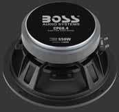5" 4 OHM MID BASS DRIVER CPG PRO SPEAKERS FEATURE: Aluminum diecast frame High power Higher SPL Aluminum bullet phase plug