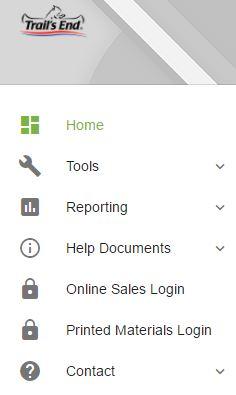 Select a Sales Cycle 1. Upon logging in, double check to make sure that the available period is set to the current year (first dropdown box).