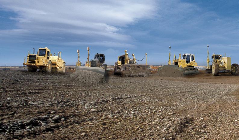 TAKE ThE GUESSWORK OUT OF EARThWORKS. ONLY FROM ThE LEADER. TRIMbLE. The Connected Construction Site An interesting thing happens when you connect your office, people and machines. Productivity jumps.
