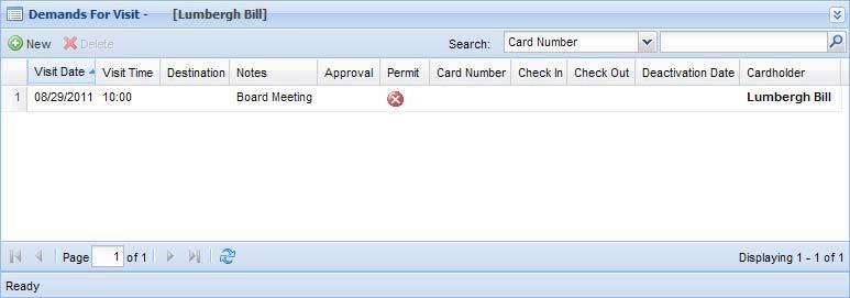 Figure 11-19 6. Specify the planned visit date and time. 7. Click Save.