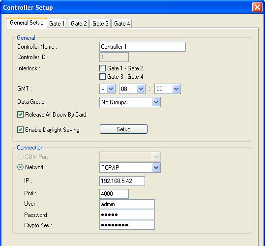 4 Settings 3. Enter ID and Name of the Controller, select Type of the Controller and click OK. This dialog box appears.