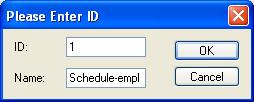 On the menu bar, click Setup and select Weekly Schedules. This dialog box appears. Figure 4-13 2. Click the Add button. This dialog box appears. Figure 4-14 3.