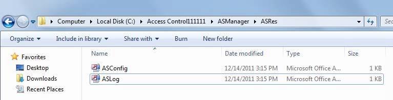 Go to :\Access Control\ASManager\ASRes\ and there should be four files. 2. Back up the four files in the folder. 3. Uninstall the old GV-ASManager.