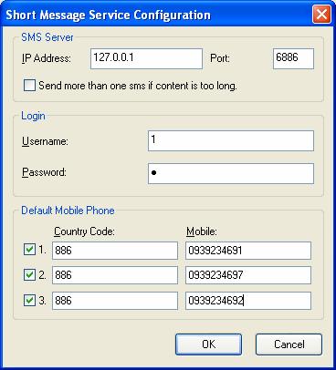 7 Other Functions 7.2 Notification Setup When alarm conditions occur the system can automatically send SMS alerts and e-mail alerts to one or multiple recipients, as well as activating computer alarm.