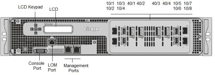 Citrix NetScaler MPX 14020 40C, MPX 14040 40C, MPX 14060 40C, MPX 14080 40C, MPX 14100 40C Jul 14, 2017 The Citrix NetScaler MPX 14xxx-40C are 2U appliances.