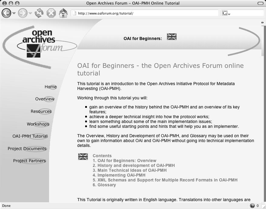 Harvesting Metadata Using OAI-PMH Roy Tennant California Digital Library Outline The Open Archives Initiative OAI-PMH The Harvesting Process Harvesting Problems Steps to a Fruitful Harvest A