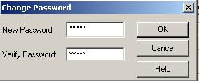 Password edit box. Click OK to save and exit the dialog box. Fig 7.