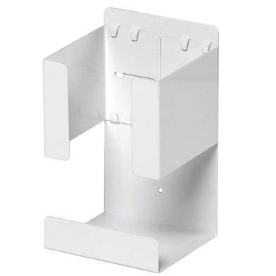 DG/1/30 Glove Box Holder - One & Three Box Plastic coated wire frame Plastic