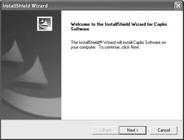 Downloading Images to Your Computer 6 198 2 Click [Installing the software]. Operating systems other than Windows Vista After a while, the [Choose Setup Language] screen appears.