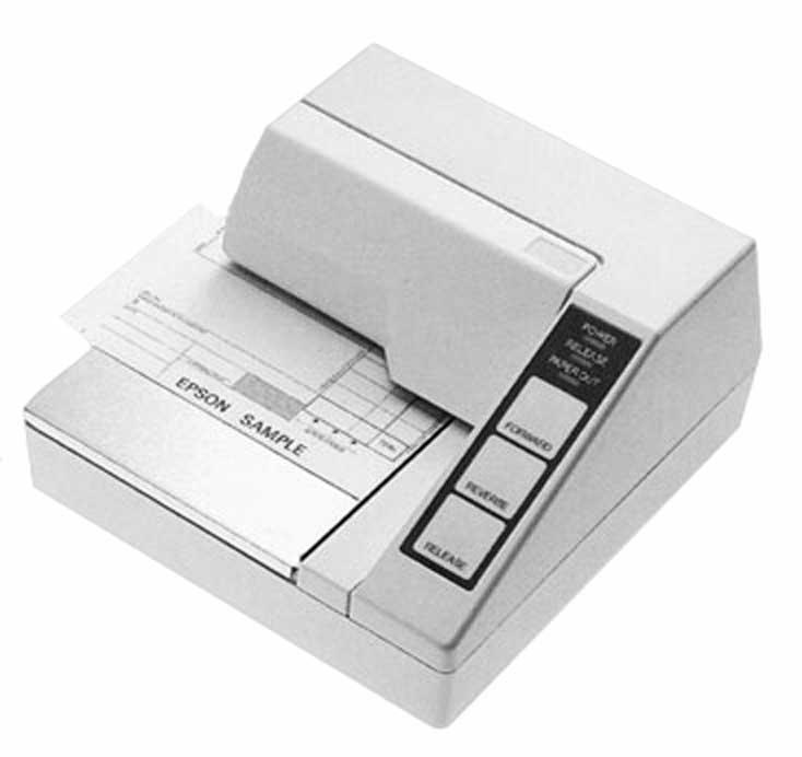 Features Worlds Smallest Slip Printer Only 1.6 Kg Epson's ESC/POS Command Set Easy-To-Use Touch Panel Four Print Directions Auto Eject P295 Miniature Slip Printer ACCESSORIES Description: Just 1.