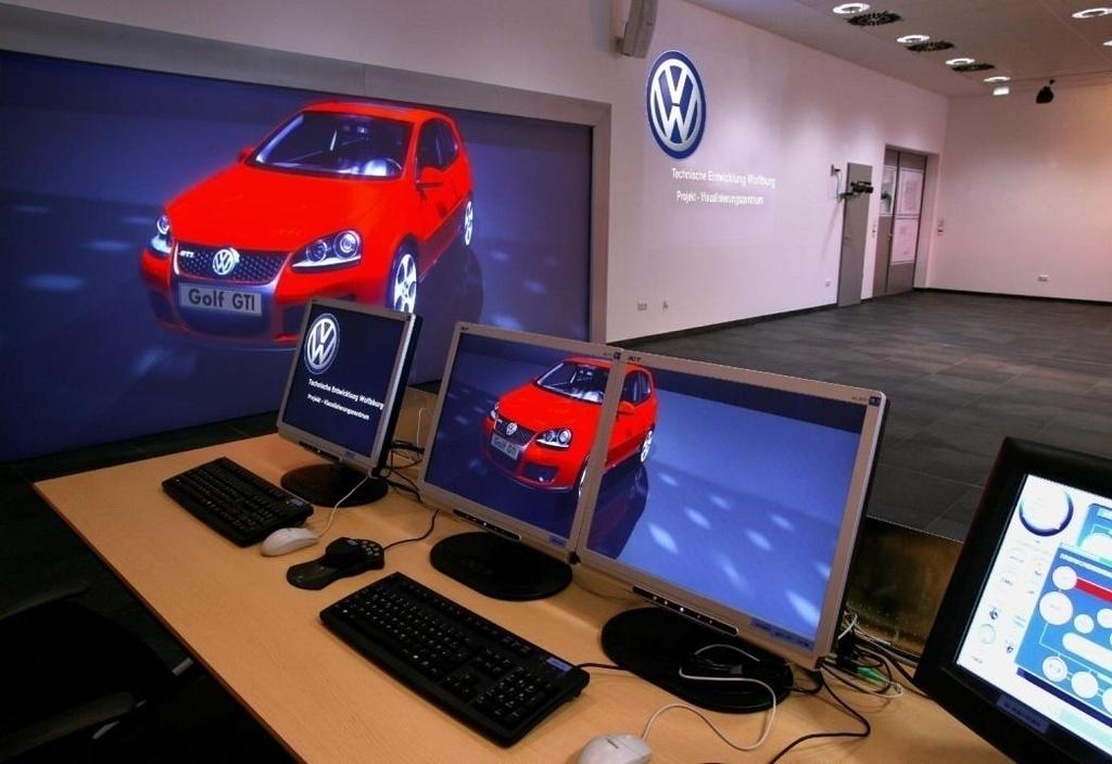 Light Transport Simulation Volkswagen s large