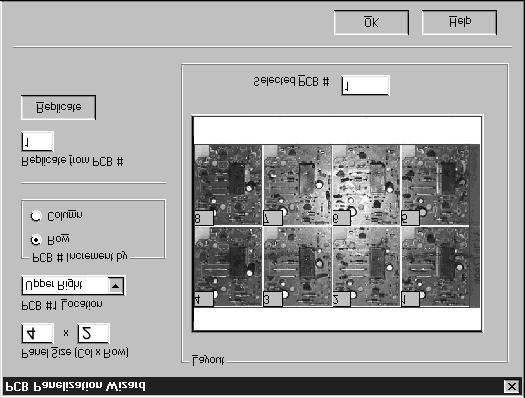Creating and Editing the Board View PCB Panelization Wizard Instruction Manual PCB Panelization Wizard If you have a panelized PCB, the Board Viewer has a tool that will save you some time in