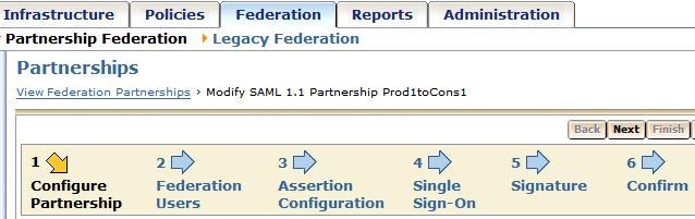 Navigating the Partnership Federation Dialogs Single Sign-on Service (SAML 1.1 and SAML 2.0) For SAML 1.