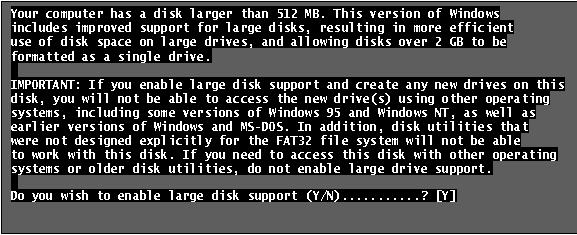 7.3 Windows 98 & Me Windows 98 and Me do not have a Disk Administrator or Disk Management utility.